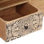 vidaXL Mueble de TV de madera maciza de mango 140x30x40 cm