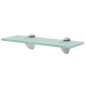 vidaXL Estante flotante de cristal 30x20 cm 8 mm