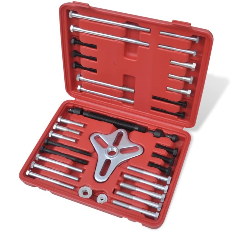 Set herramientas extractoras de balanceadores armónicos, 45 piezas Set herramientas extractoras de balanceadores armónicos, 45 piezas
