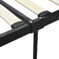 vidaXL Estructura de cama con dosel metal negro 160x200 cm vidaXL Estructura de cama con dosel metal negro 160x200 cm