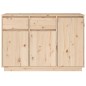 vidaXL Aparador de madera maciza de pino 110x34x75 cm vidaXL Aparador de madera maciza de pino 110x34x75 cm