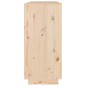 vidaXL Aparador de madera maciza de pino 110x34x75 cm vidaXL Aparador de madera maciza de pino 110x34x75 cm