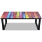 vidaXL Mesa de centro con superficie con impresión de arcoiris vidaXL Mesa de centro con superficie con impresión de arcoiris