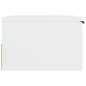 vidaXL Mesitas de noche de pared 2 uds blanco 34x30x20 cm vidaXL Mesitas de noche de pared 2 uds blanco 34x30x20 cm