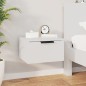 vidaXL Mesitas de noche de pared 2 uds blanco 34x30x20 cm vidaXL Mesitas de noche de pared 2 uds blanco 34x30x20 cm