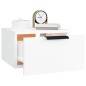 vidaXL Mesitas de noche de pared 2 uds blanco 34x30x20 cm vidaXL Mesitas de noche de pared 2 uds blanco 34x30x20 cm