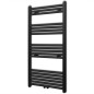 vidaXL Radiador toallero de baño recto negro 600 x 1160 mm vidaXL Radiador toallero de baño recto negro 600 x 1160 mm