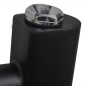 vidaXL Radiador toallero de baño recto negro 600 x 1160 mm vidaXL Radiador toallero de baño recto negro 600 x 1160 mm