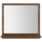 vidaXL Espejo de baño madera contrachapada marrón roble 40x10,5x37 cm vidaXL Espejo de baño madera contrachapada marrón roble 40x10,5x37 cm