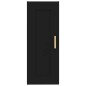 vidaXL Armario de pared madera contrachapada negro 35x34x90 cm vidaXL Armario de pared madera contrachapada negro 35x34x90 cm