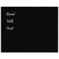 vidaXL Pizarra magnética de pared vidrio templado negro 50x40 cm vidaXL Pizarra magnética de pared vidrio templado negro 50x40 cm