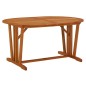 vidaXL Mesa de jardín madera maciza de eucalipto 200x100x75 cm vidaXL Mesa de jardín madera maciza de eucalipto 200x100x75 cm
