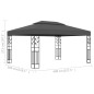 vidaXL Cenador con doble techo gris antracita 3x4 m vidaXL Cenador con doble techo gris antracita 3x4 m