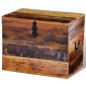 vidaXL Caja de almacenamiento madera maciza reciclada vidaXL Caja de almacenamiento madera maciza reciclada