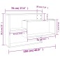 vidaXL Estantes pared madera contrachapada color roble 104x20x58,5 cm vidaXL Estantes pared madera contrachapada color roble 104x20x58,5 cm