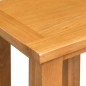 vidaXL Mesa auxiliar de madera maciza de roble 27x24x37 cm vidaXL Mesa auxiliar de madera maciza de roble 27x24x37 cm