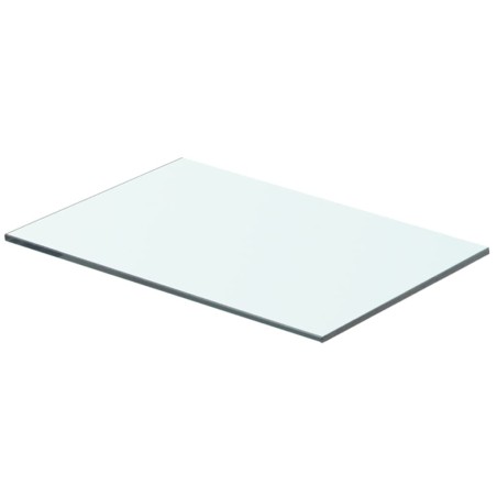 vidaXL Panel de estante vidrio claro 40x20 cm