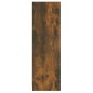 vidaXL Armario de baño madera contrachapada roble ahumado 30x30x95 cm