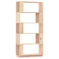 vidaXL Estantería/divisor de espacios madera maciza pino 80x25x163,5cm vidaXL Estantería/divisor de espacios madera maciza pino 80x25x163,5cm
