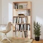 vidaXL Estantería/divisor de espacios madera maciza pino 80x25x163,5cm vidaXL Estantería/divisor de espacios madera maciza pino 80x25x163,5cm