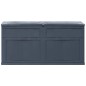 vidaXL Caja de almacenamiento de jardín 320 L negro vidaXL Caja de almacenamiento de jardín 320 L negro