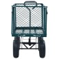 vidaXL Carrito de mano de jardín verde 350 kg vidaXL Carrito de mano de jardín verde 350 kg