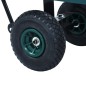 vidaXL Carrito de mano de jardín verde 350 kg vidaXL Carrito de mano de jardín verde 350 kg