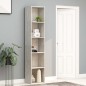 vidaXL Estantería madera contrachapada gris hormigón 40x30x189 cm vidaXL Estantería madera contrachapada gris hormigón 40x30x189 cm