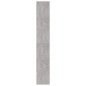 vidaXL Estantería madera contrachapada gris hormigón 40x30x189 cm vidaXL Estantería madera contrachapada gris hormigón 40x30x189 cm