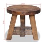 vidaXL Taburete de madera maciza reciclada vidaXL Taburete de madera maciza reciclada