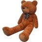 vidaXL Oso de peluche grande XXL marrón 135 cm vidaXL Oso de peluche grande XXL marrón 135 cm