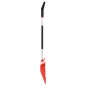 vidaXL Pala quitanieves aluminio rojo 136 cm vidaXL Pala quitanieves aluminio rojo 136 cm