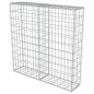 vidaXL Muro de gaviones con cubiertas acero galvanizado 100x20x100 cm vidaXL Muro de gaviones con cubiertas acero galvanizado 100x20x100 cm