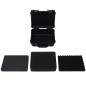 vidaXL Maletín protector de equipo negro 35x29,5x15 cm vidaXL Maletín protector de equipo negro 35x29,5x15 cm