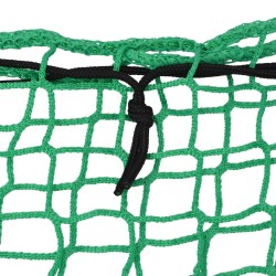 vidaXL Redes para heno 2 uds redondas 0,75x0,5 m PP