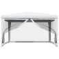 vidaXL Carpa para celebraciones con 4 paredes de malla blanco 4x4 m vidaXL Carpa para celebraciones con 4 paredes de malla blanco 4x4 m