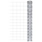 vidaXL Valla de jardín de acero galvanizado plateado 50 m 150 cm vidaXL Valla de jardín de acero galvanizado plateado 50 m 150 cm