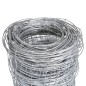 vidaXL Valla de jardín de acero galvanizado plateado 50 m 150 cm vidaXL Valla de jardín de acero galvanizado plateado 50 m 150 cm