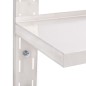 vidaXL Estantería pared flotante 2 niveles acero inoxidable 100x30 cm vidaXL Estantería pared flotante 2 niveles acero inoxidable 100x30 cm