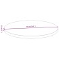 vidaXL Tablero de mesa de bambú Ø60x2,5 cm vidaXL Tablero de mesa de bambú Ø60x2,5 cm