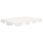 vidaXL Dosel de repuesto columpio de jardín blanco 188/168x145/110 cm vidaXL Dosel de repuesto columpio de jardín blanco 188/168x145/110 cm