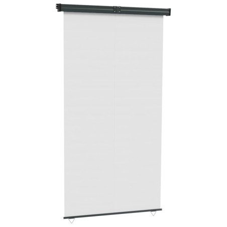 vidaXL Toldo lateral de balcón color crema 165x250 cm