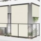 vidaXL Toldo lateral de balcón color crema 165x250 cm vidaXL Toldo lateral de balcón color crema 165x250 cm