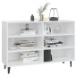 vidaXL Aparador de madera contrachapada blanco 103,5x35x70 cm vidaXL Aparador de madera contrachapada blanco 103,5x35x70 cm