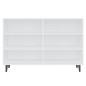vidaXL Aparador de madera contrachapada blanco 103,5x35x70 cm vidaXL Aparador de madera contrachapada blanco 103,5x35x70 cm