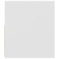 vidaXL Mueble para TV con luces LED blanco 120x35x40 cm