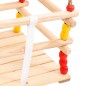 vidaXL Columpio para bebé con cinturón de seguridad madera de pino vidaXL Columpio para bebé con cinturón de seguridad madera de pino