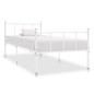 vidaXL Estructura de cama de metal blanco 90x200 cm vidaXL Estructura de cama de metal blanco 90x200 cm