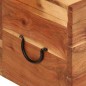 vidaXL Caja de almacenaje madera maciza de acacia 39x28x31 cm