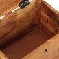 vidaXL Caja de almacenaje madera maciza de acacia 39x28x31 cm